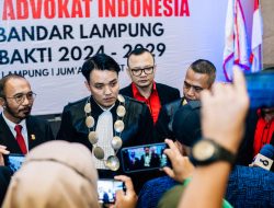 M. Rian Ali Akbar Resmi Nahkodai DPC KAI Bandarlampung Periode 2024-2029