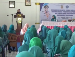 Walikota Bandar Lampung Memberikan Pelatihan Sulam Pita Kepada Ibu-ibu PKK, Guna Meningkatkan Sumberdaya Wirausaha