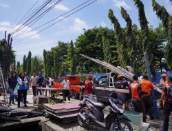 Dinas PU Kota Bandar Lampung Bongkar Drainase di Jalan Yos Sudarso, Walikota : “Nanti Dibersihkan dan Diganti Box Culvert”