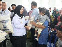 Pemkot Bandar Lampung Salurkan 223.055 Ton Beras untuk 44.611 Keluarga