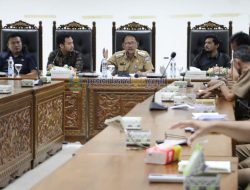 Rapat Finalisasi Pembangunan RSUD Tipe C, Bupati Pesibar Sambut Tim Kemenkes RI
