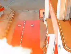 Korsleting Mesin Pompa Picu Kebakaran di SPBU Antasari Bandar Lampung