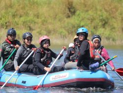 Swadaya dan Solid, Latihan Water Rescue di ITERA Jadi Contoh Penanggulangan Bencana Mandiri