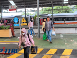 Libur Maulid Nabi, Penumpang Kereta Api di Lampung Tembus 12 Ribu Lebih