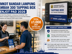 Pemkot Bandar Lampung Tambah 300 Tapping Box, Genjot PAD 2026