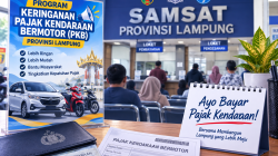 Realisasi Pajak Kendaraan Meningkat, Pemprov Lampung Evaluasi Kelanjutan Program Keringanan PKB