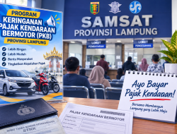 Realisasi Pajak Kendaraan Meningkat, Pemprov Lampung Evaluasi Kelanjutan Program Keringanan PKB