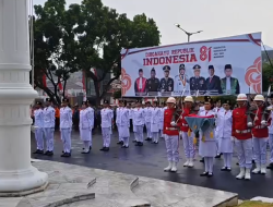 Pemkot Bandar Lampung Meriahkan HUT ke-81 RI dengan Upacara dan Lomba Tradisional