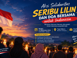 Sekber Relawan Ajak Warga Bandar Lampung Doa Bersama Lewat Aksi Seribu Lilin