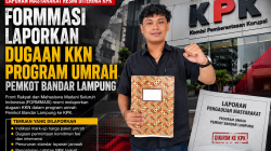 Laporan Dugaan Penyimpangan Program Umrah Pemkot Bandar Lampung Masuk ke KPK