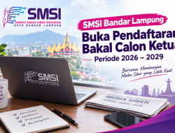 Bursa Ketua SMSI Bandar Lampung Dibuka, Dukungan Minimal 20 Persen Jadi Syara
