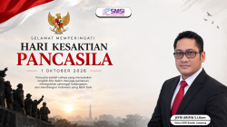 Momentum Hari Kesaktian Pancasila, SMSI Bandar Lampung Perkuat Komitmen Jurnalisme Sehat