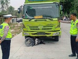 Kecelakaan Beruntun di Pringsewu Tewaskan Dua Pelajar, Truk Fuso Diduga Rem Blong